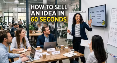 How to Sell an Idea in 60 Seconds