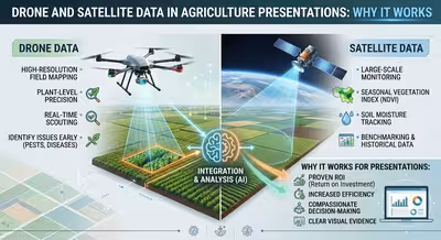 Drone and Satellite Data in Agriculture Presentations: Why It Works