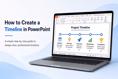 How to Create a Timeline in PowerPoint