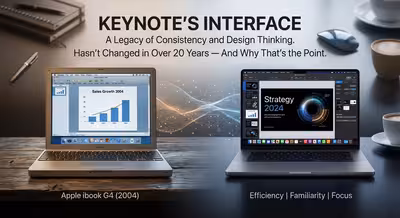 Why Keynote's Interface Hasn't Changed in Over 20 Years — And Why That's the Point