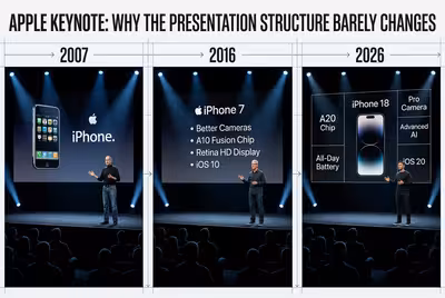 Apple Keynote: Why the Presentation Structure Barely Changes
