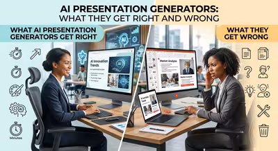 AI Presentation Generators: What They Get Right and Wrong