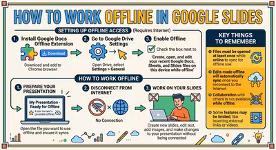 How to Work Offline in Google Slides