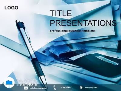 Business Strategy Keynote Template