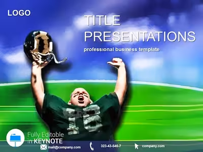 Youth Football Keynote Playbook Pro
