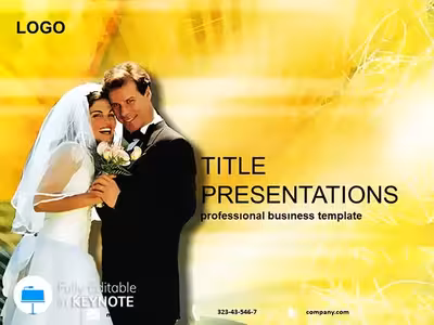 Stunning Wedding Keynote Template Magic