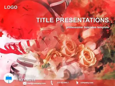 Married Couple Keynote Template: Craft Memorable Love Stories