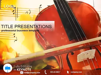Violin Music Study Keynote Slides