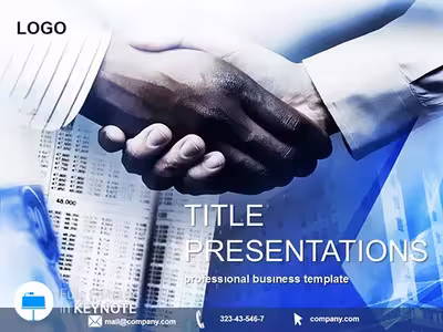 Business Agreement Teamwork Keynote Template