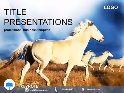 White Horses Keynote Template