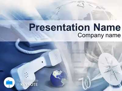 Connected Telephone Communication Keynote