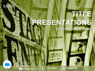 Dynamic Film Clips Keynote Templates