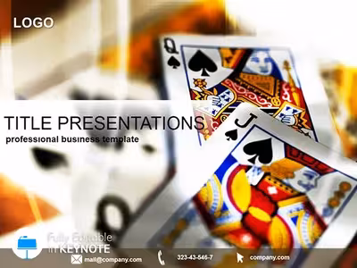 Card Games Keynote Template Pro