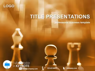 Strategic Plan Keynote Template: Chart Your Path to Victory