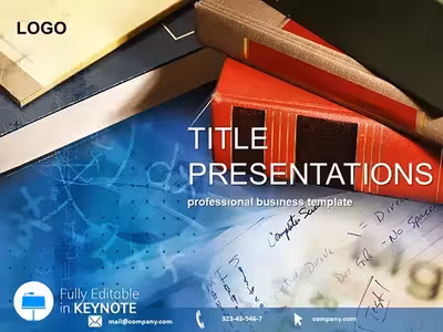 Scientific Books Keynote Template
