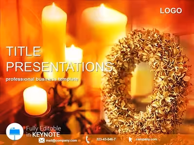 Festive Christmas Wreath Keynote Mastery