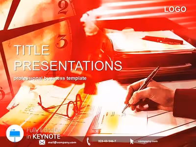 Strategic Time to Prepare Report Keynote