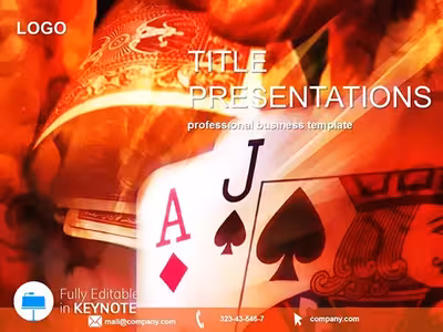 Blackjack Brilliance in Keynote Design