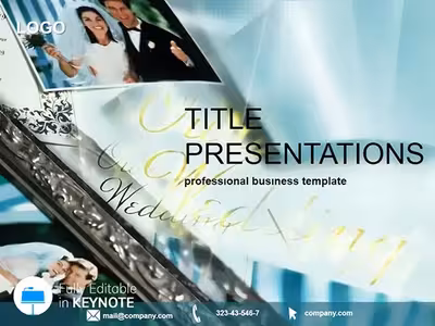 Wedding Photo Frames Keynote Template