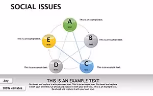 Social Issues Keynote Diagrams: Illuminating Societal Challenges