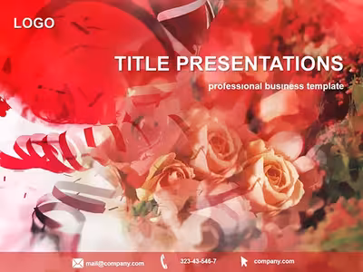 Married Couple PowerPoint Template: Presentation Design