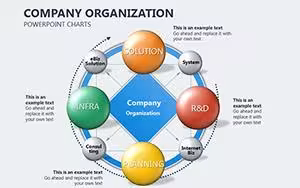 Company Organization Charts - Editable PPTX