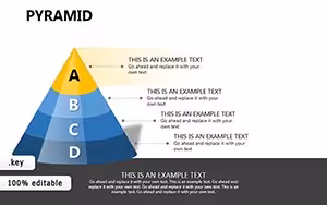 Elevate Your Ideas with 3D Pyramid Keynote Shapes Template