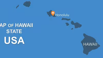 Hawaii Keynote Maps Template: Bring Tropical Insights to Your Audience