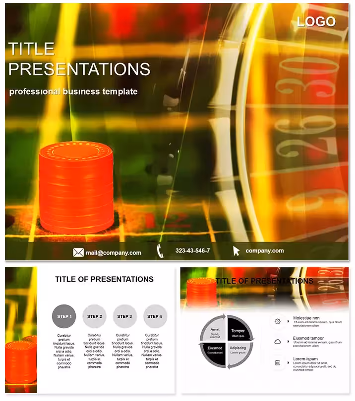 Roulette Casino Game Keynote Deck