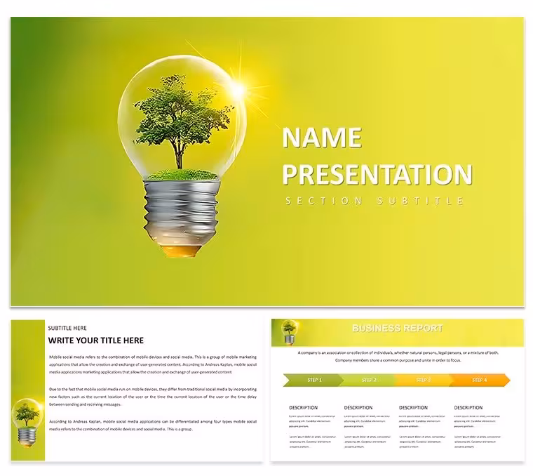 Keynote Innovation Template Free Download - Editable Keynote | ImagineLayout