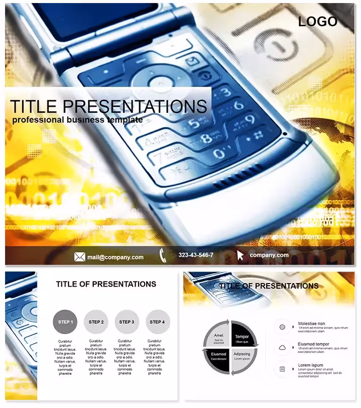 Mobile Messaging Keynote Template Guide