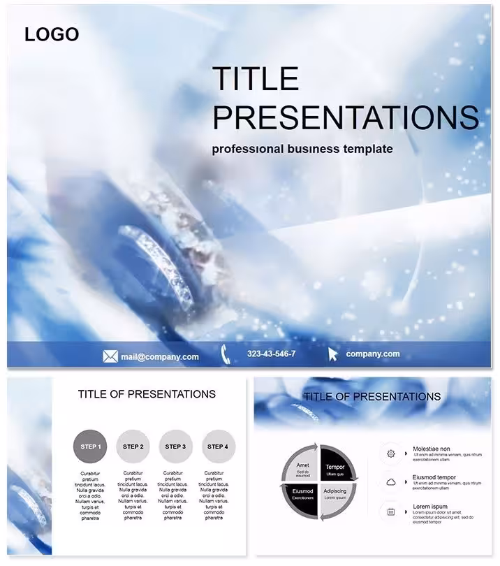 Sparkling Diamond Ring Keynote Template