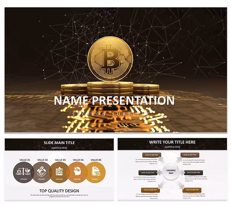 28 Bitcoin Price Diagrams - Editable Keynote | ImagineLayout