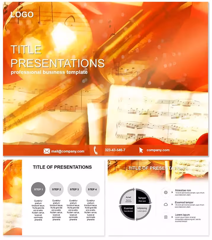 Musical Instruments Concert Keynote Pack