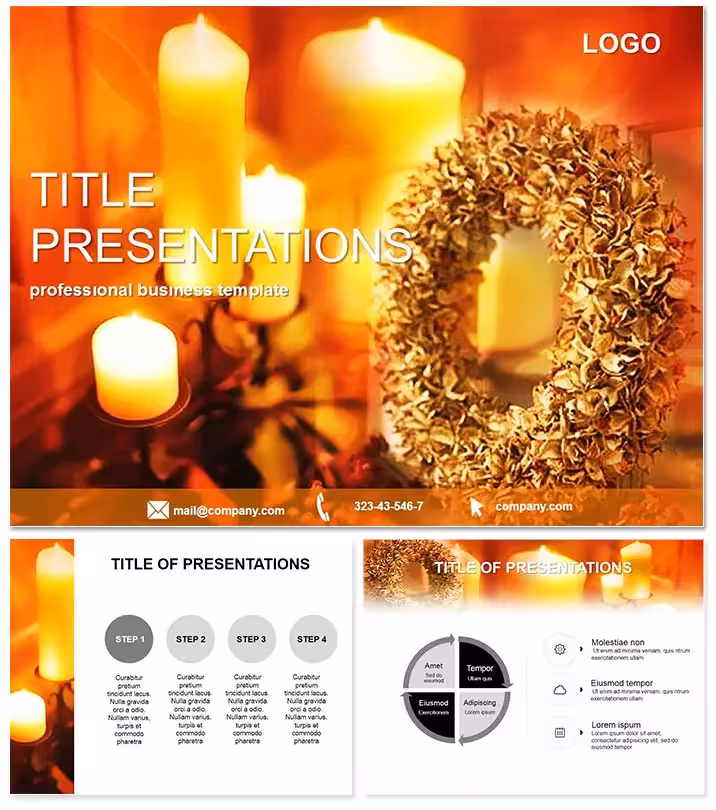 Festive Christmas Wreath Keynote Mastery