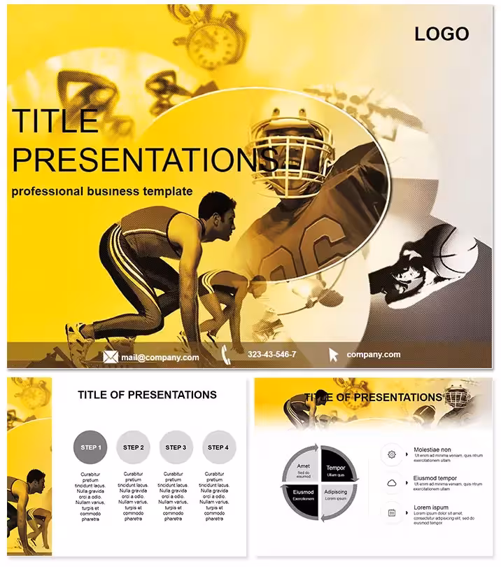 Species Sports Keynote Template: Pro Diagrams