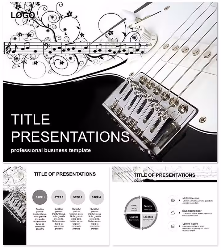 Guitar Chords Keynote Template Mastery