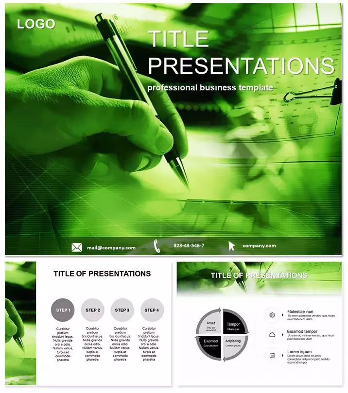 Financial Statement Keynote Template