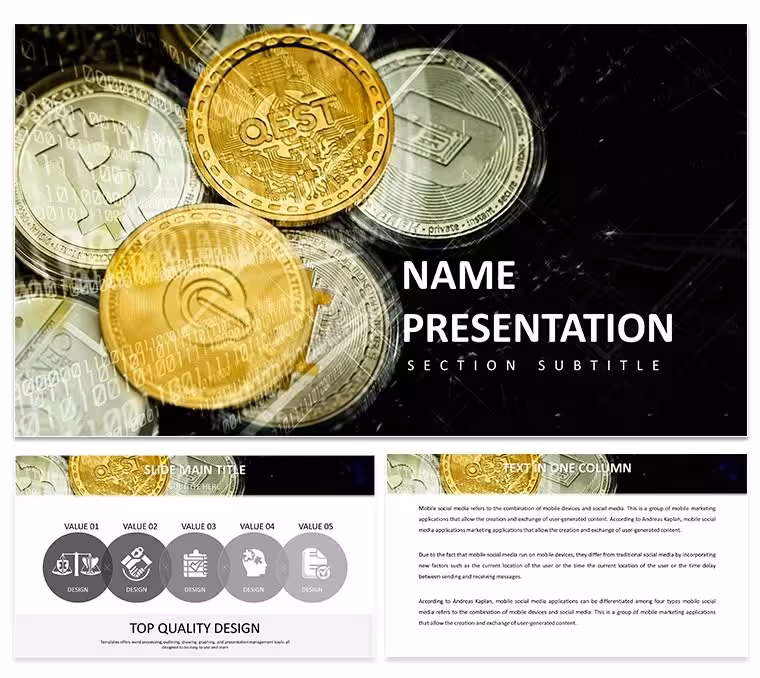 28 Crypto Diagrams - Fully Editable Keynote | ImagineLayout