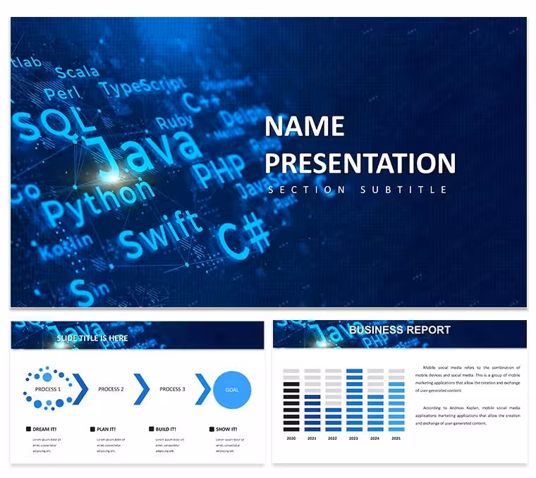 Keynote Diagrams for Programming Languages - Editable | ImagineLayout