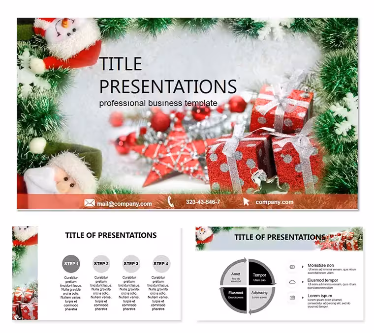 Free Santa Claus Christmas Keynote Template