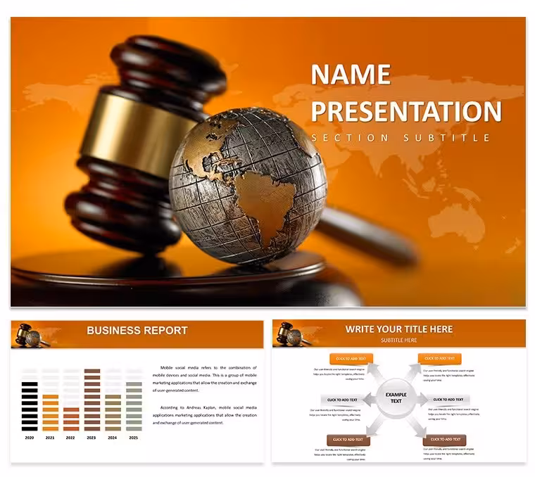 Justice & Global Governance Diagrams - Editable Keynote | ImagineLayout