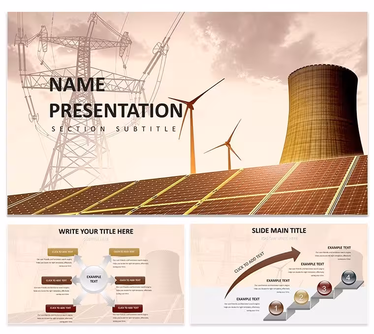 Keynote Power Generation Template - Editable Keynote | ImagineLayout