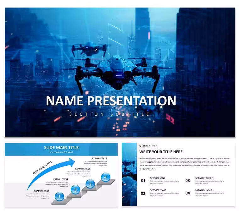 Smart Tech Keynote Diagrams - Editable Keynote | ImagineLayout