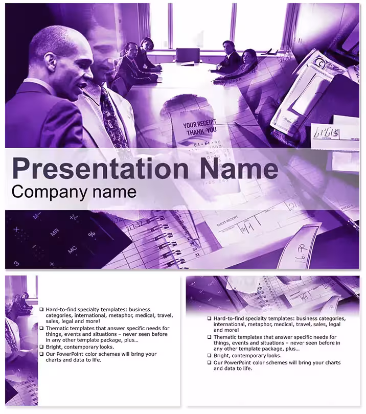 Editable Financial Statements Keynote