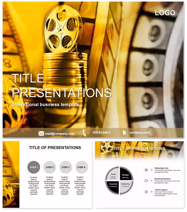 Cinematic Movie Studio Keynote Design