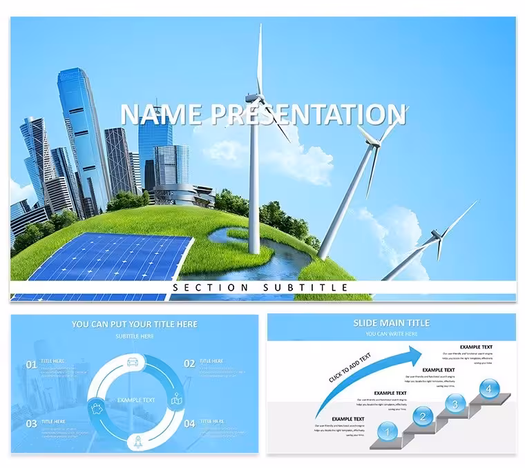Keynote Renewable Energy Template - Editable Keynote | ImagineLayout