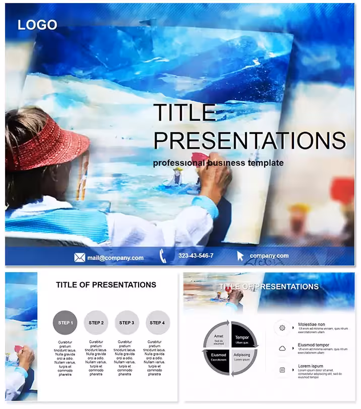 Masterful Drawing Class Keynote Template Guide