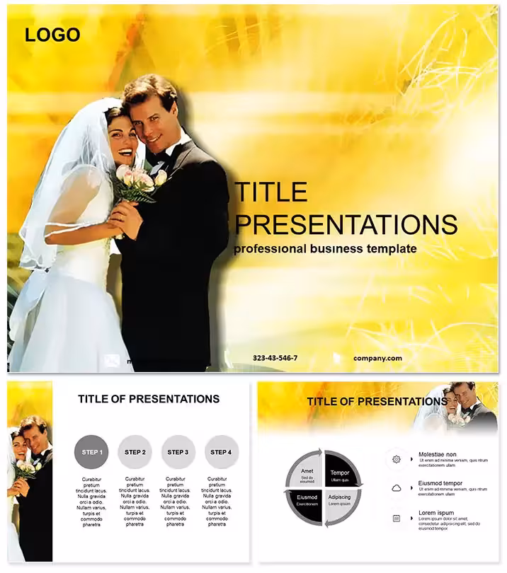 Stunning Wedding Keynote Template Magic