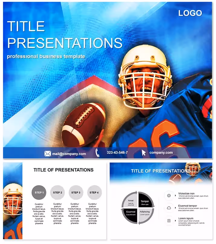 American Football Keynote Template Pack